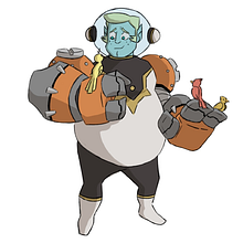 Mi Proyecto del curso: Introducción al diseño de personajes para animación y videojuegos. Traditional illustration, Animation, Character Design, Video Games, and Game Design project by Nicolás Nehuen Olivero - 04.23.2022