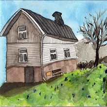 Mi Proyecto del curso: Cuaderno de viaje en acuarela Ein Projekt aus dem Bereich Traditionelle Illustration, Aquarellmalerei, Architektonische Illustration und Sketchbook von Carmen Nyx - 19.04.2022
