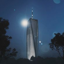 Night Skycraper . Un projet de Design , 3D, Architecture, Modélisation 3D, Conception 3D , et Photographie d'architecture de Pablo Miguel Francisco - 25.04.2022