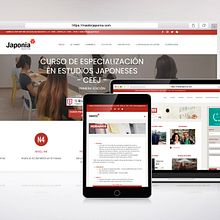 Página web para un master académico. Un proyecto de Diseño Web de El estudio de Coco - 27.04.2022
