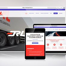 Página web para una empresa de transporte. Un proyecto de Diseño Web de El estudio de Coco - 27.04.2022