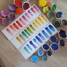 Mi Proyecto del curso: Elaboración de acuarelas artesanales. Arts, Crafts, Fine Arts, Painting, Watercolor Painting, DIY, and Color Theor project by Gisela Stefanetti - 04.27.2022