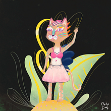 Mi Proyecto del curso: Técnicas de ilustración para desbloquear tu creatividad. Design, Traditional illustration, Fine Arts, Painting, Creativit, Creating with Kids, and Sketchbook project by Chechu Sanz - 04.27.2022