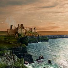 FANTASÍA MEDIEVAL. Matte Painting project by JUAN ANTONIO MARTINEZ MONTIEL - 04.27.2022