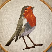 My project for course: Painting with Thread: Textile Illustration Techniques. Un proyecto de Ilustración tradicional, Bordado y Diseño textil de Megan Bernstone - 26.04.2022