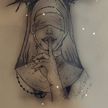 Mon projet du cours : Comment concevoir un tatouage. Ilustração tradicional, e Desenho de tatuagens projeto de audrey doucet - 22.04.2022