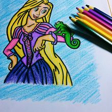 rapunzel Ein Projekt aus dem Bereich Traditionelle Illustration und Bleistiftzeichnung von Anais Hernandez - 28.04.2022