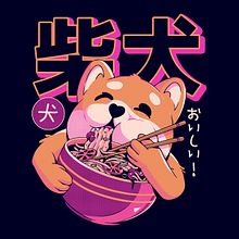 Shiba Noodle. Traditional illustration, and Costume Design project by Ilustrata - 08.10.2021
