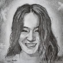 Retrato de Naydelyn. Pencil Drawing, Portrait Drawing, and Realistic Drawing project by Juan Morales - 04.27.2022