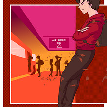 CREACIÓN PORTADA DE CÓMIC INFLUENCIA MANGA. Un progetto di Illustrazione tradizionale, Fumetto, Illustrazione digitale, Stor, telling, Narrativa e Manga di Luis Villagrán - 28.04.2022