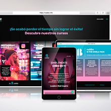 Página web para empresa de cursos online. Un proyecto de Diseño Web de El estudio de Coco - 29.04.2022