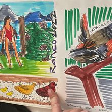 Illustrated Life Journal: A mindful daily practice . Traditional illustration project by Naomi Allan - 04.29.2022