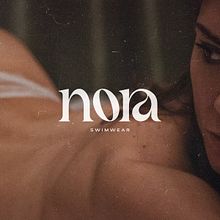 Nora Swimwear Brand Identity. Un progetto di Br, ing, Br, identit, Graphic design, Tipografia, Design di loghi e Design tipografico di Hamza Shehzad - 18.08.2021