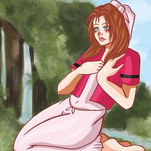 Mi Proyecto del curso: Retratos digitales de fantasía con Photoshop. Traditional illustration, Drawing, Digital Illustration, Portrait Drawing, Digital Drawing, and Digital Painting project by Rebeca Molina - 04.29.2022