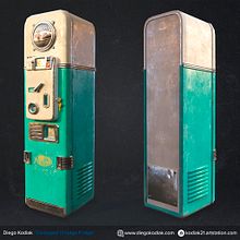Mi Proyecto del curso: Creación de props realistas para videojuegos. 3D, 3D Modeling, Video Games, and Game Design project by Diego Kodiak - 04.11.2022
