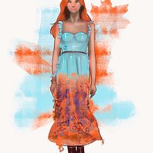 Mi Proyecto del curso: Ilustración de moda: de la pasarela al papel. Un proyecto de Ilustración tradicional e Ilustración de moda					 de Geovanny Emilio Merino Sánchez - 30.04.2022