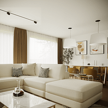 Casa Santa Juana - España. Arquitetura, Arquitetura de interiores, Modelagem 3D, Fotografia digital, Arquitetura digital, e Visualização arquitetônica projeto de Franco Bracco - 09.09.2021
