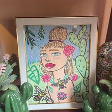 Naturaleza. Un proyecto de Pintura, Pintura a la acuarela y Dibujo de Retrato de Sofia Balbuena - 27.04.2022