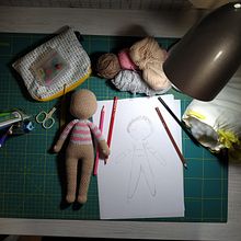 Mi Proyecto del curso: Amigurumi: diseño de ropa, pelo y complementos. Arts, Crafts, To, Design, Fiber Arts, Crochet, Amigurumi, and Textile Design project by Glòria Garcia Prieto - 04.30.2022