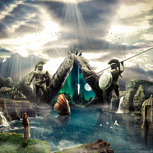 Mi Proyecto del curso: Matte painting cinematográfico. Art Direction, Photograph, Post-production, Film, Photo Retouching, Photographic Composition, Photomontage, and Matte Painting project by Alejandro Peña - 04.27.2022
