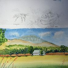 My project for course: Watercolor Travel Journal. Traditional illustration, Watercolor Painting, Architectural Illustration, and Sketchbook project by pd91193 - 05.01.2022