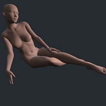 Mujer de mar. Un projet de Peinture , et Beaux Arts de smtuyub - 02.05.2022