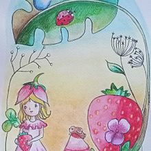 Mi Proyecto del curso: Técnicas de acuarela para ilustraciones de ensueño . Ilustrasi tradisional, Menggambar, Lukisan Cat Air & Ilustrasi Editorial proyek oleh Yenny Montoya Garzon - 04.26.2022