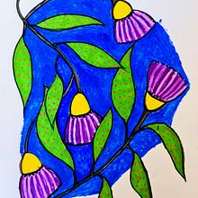 My project for course: Botanical Patterns in a Sketchbook: Conquer the Blank Page. Traditional illustration, Pattern Design, Botanical Illustration, and Sketchbook project by jhombsch - 05.01.2022