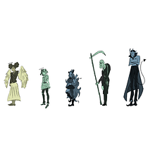Mi Proyecto del curso: Introducción al diseño de personajes para animación y videojuegos. Un proyecto de Ilustración tradicional, Animación, Diseño de personajes, Videojuegos y Diseño de videojuegos de Alejandra Hernandez - 02.05.2022