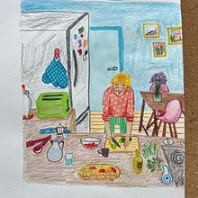 My project for course: Exploratory Sketchbook: Find Your Drawing Style. Projekt z dziedziny Trad, c, jna ilustracja, Sketching, Kreat, wność,  R, sunek, Malowanie akwarelą, Sketchbook i Malowanie gwaszami użytkownika sapozhnikova_1993 - 02.05.2022
