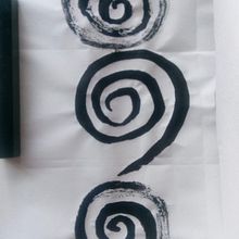 Mijn project van de cursus: Shodo: inleiding tot Japanse kalligrafie Ein Projekt aus dem Bereich Kalligrafie von Bernard - 26.04.2024