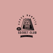 Super Bandits - Secret Club. Traditional illustration, and Design project by Antonay Studio - 05.02.2022