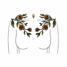 Mi Proyecto del curso: Diseño de tatuajes botánicos con Procreate. Traditional illustration, Digital Illustration, Tattoo Design, and Botanical Illustration project by isabele - 05.02.2022