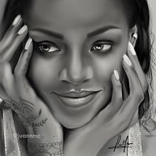 Retrato digital . Traditional illustration project by Juan Marquez Castillo - 05.01.2022