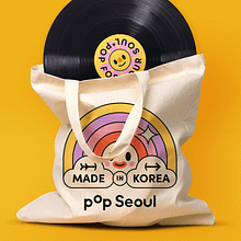 PopSeoul. Br, ing, Identit, and Graphic Design project by Cherry Bomb Creative Co. - 05.02.2022