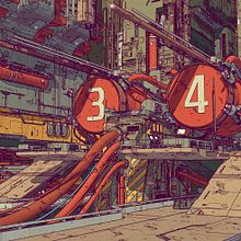 The Power Station. Un proyecto de Ilustración digital de Calder Moore - 07.01.2019