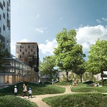 SCAU_NANCY_FRANCE. Un progetto di 3D, Illustrazione tradizionale, Architettura, Graphic design, Architettura d'interni, Infografica, Creatività, Modellazione 3D, Stor, telling, Illustrazione architettonica e Fotografia architettonica di ALMA - 03.05.2022