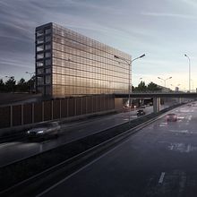 SCAU_RUNGIS_FRANCE. Un progetto di 3D, Illustrazione tradizionale, Architettura, Graphic design, Architettura d'interni, Infografica, Creatività, Modellazione 3D, Stor, telling, Illustrazione architettonica e Fotografia architettonica di ALMA - 03.05.2022