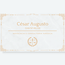 César Augusto - Advocacia. Graphic Design project by G. Neves - 11.21.2021