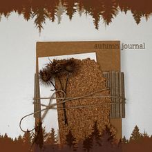 autumn journal. Design, Bookbinding, and Sewing project by Katerina Stryckova - 10.15.2021