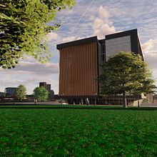 Mi Proyecto del curso: Modelado de edificios paramétricos con Revit. Un progetto di 3D, Architettura, Architettura d'interni, Modellazione 3D, Architettura digitale e ArchVIZ di Daniel Rodríguez Fernández - 30.04.2022