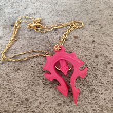 Cadena, Logo Horda del Videojuego WarCraft. 3D, Industrial Design, Product Design, 3D Modeling, and 3D Design project by david_cevallosmontero - 05.03.2022