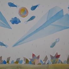 Mi Proyecto del curso: Sketching creativo en acuarela para principiantes. Traditional illustration, Sketching, Creativit, Drawing, Watercolor Painting, and Sketchbook project by Abril González - 04.29.2022