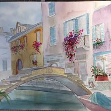 My project for course: Architectural Sketching with Watercolor and Ink. Sketching, Drawing, Watercolor Painting, Architectural Illustration, Sketchbook & Ink Illustration project by Deanna Neeley - 04.07.2022