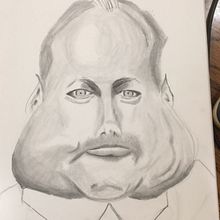 My project for course: Caricature Portrait with Graphite. Traditional illustration, Drawing, and Portrait Drawing project by Deanna Neeley - 04.29.2022