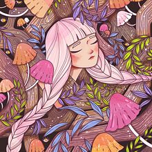 My project for course: Fantasy Illustration in Your Own Style. Projekt z dziedziny Trad, c, jna ilustracja,  R, sunek, Ilustracja c, frowa, Malowanie akwarelą i Teoria barw użytkownika Luca Gerda László - 02.05.2022