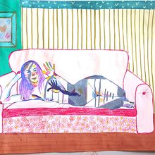 Mi Proyecto del curso: Dibujo expresivo de la figura humana: explora formas y colores . Arte plastice, Desen în creion, Desen, Desen de portret, Desen realist, Figura Desen și Pictură cu guașă de eva_ceh1 - 05.04.2022