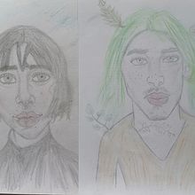 Mi Proyecto del curso: Dibujo de personajes desde cero: retrata rostros y figuras. Traditional illustration, Character Design, Pencil Drawing, and Drawing project by Carmen Elez - 05.04.2022