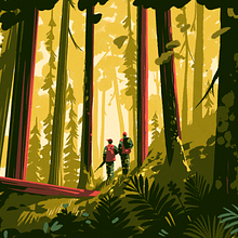 Yankee Magazine. Un proyecto de Ilustración tradicional e Ilustración editorial de Tom Haugomat - 04.05.2022