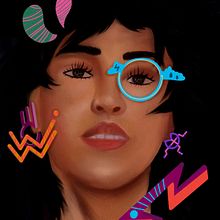 My project for course: Creative Portrait Illustration with Procreate. Projekt z dziedziny Trad, c, jna ilustracja,  R, sunek, Ilustracja c, frowa, Portret, R, sunek c, frow, Malarstwo c i frowe użytkownika Bharati Das - 03.05.2022